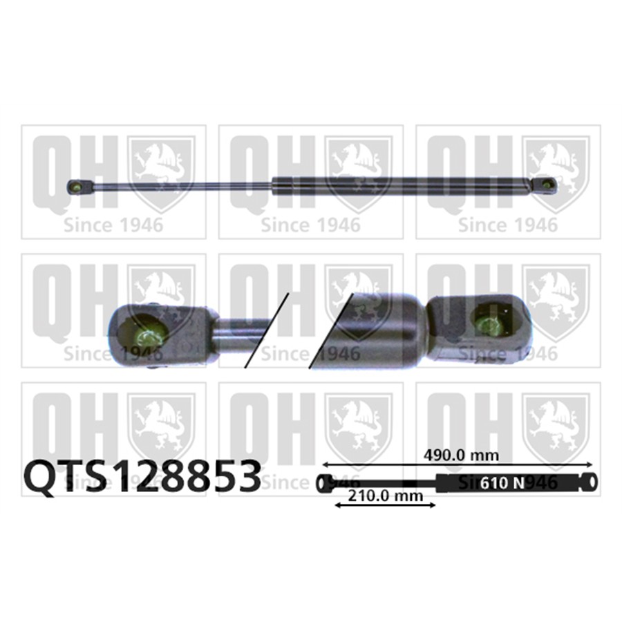Vérin De Coffre Quinton Hazell Qts128853