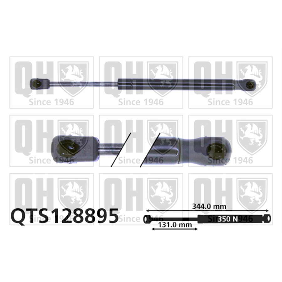 Vérin De Coffre Quinton Hazell Qts128895