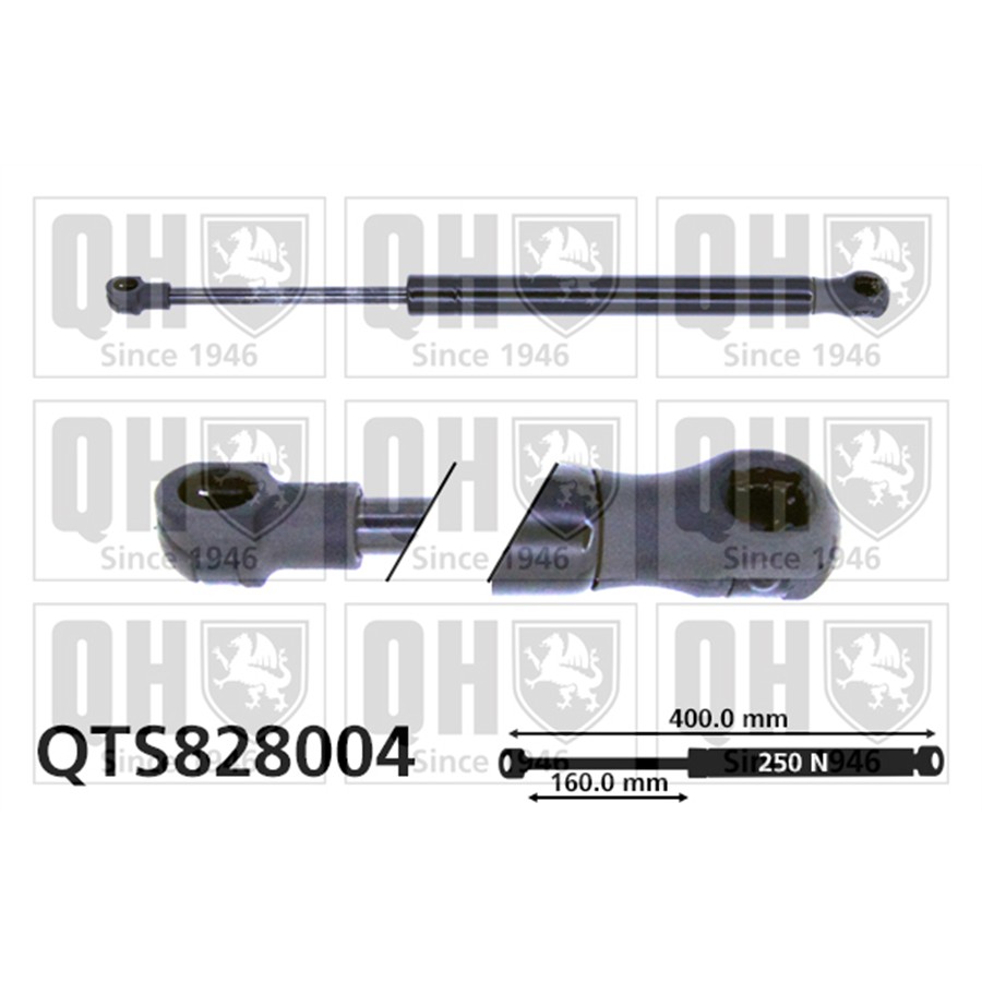Vérin De Capot Quinton Hazell Qts828004
