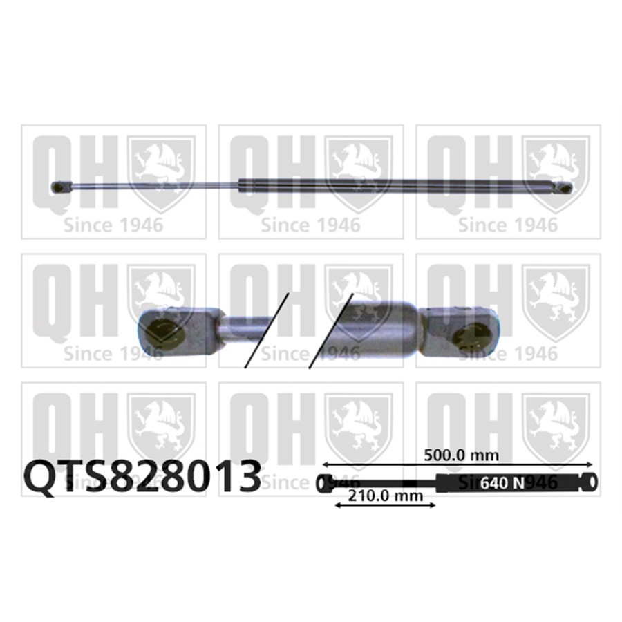Vérin De Coffre Quinton Hazell Qts828013
