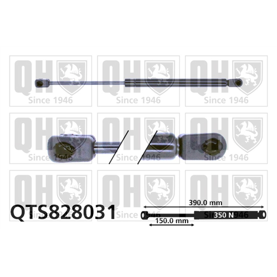 Vérin De Coffre Quinton Hazell Qts828031