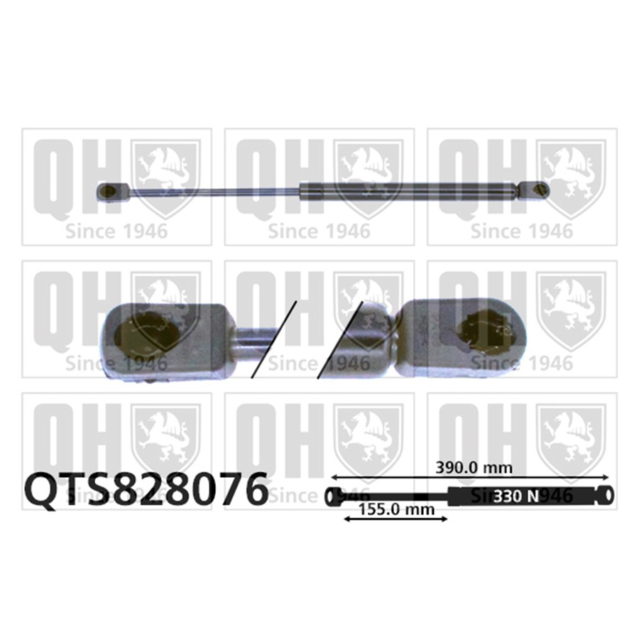 Vérin De Coffre Quinton Hazell Qts828076