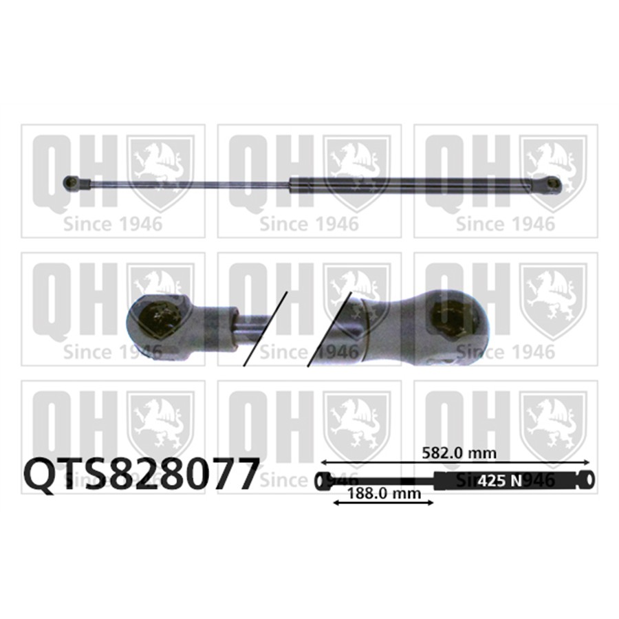 Vérin De Coffre Quinton Hazell Qts828077