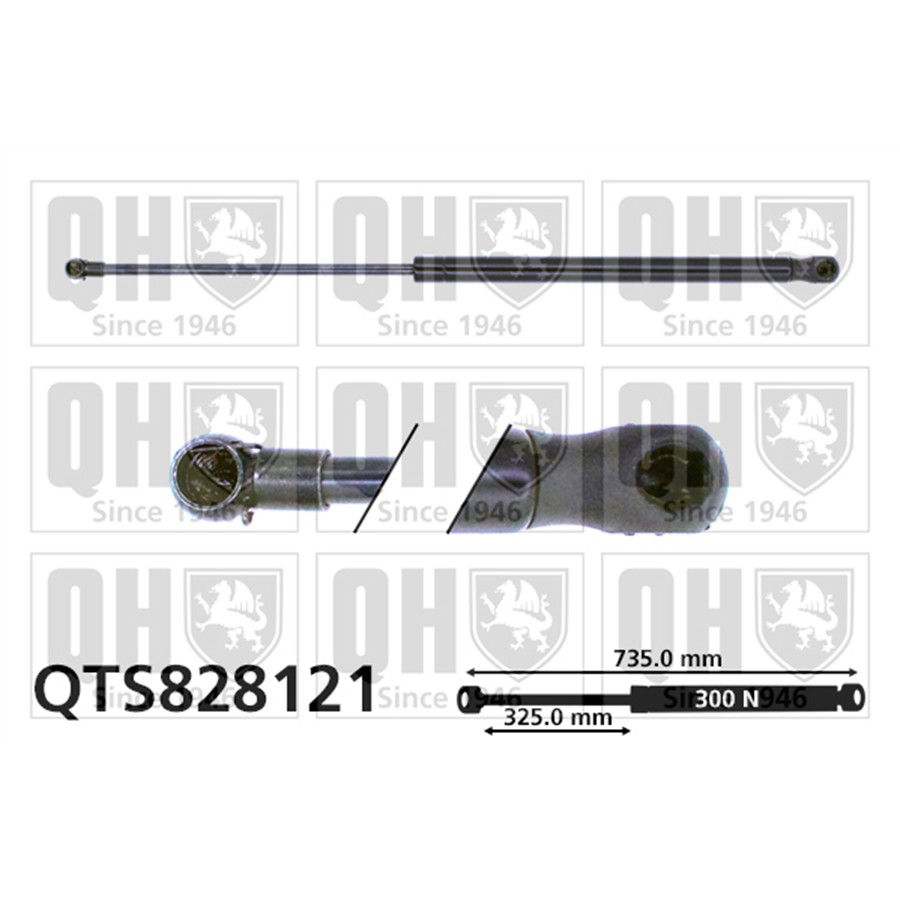 Vérin De Capot Quinton Hazell Qts828121