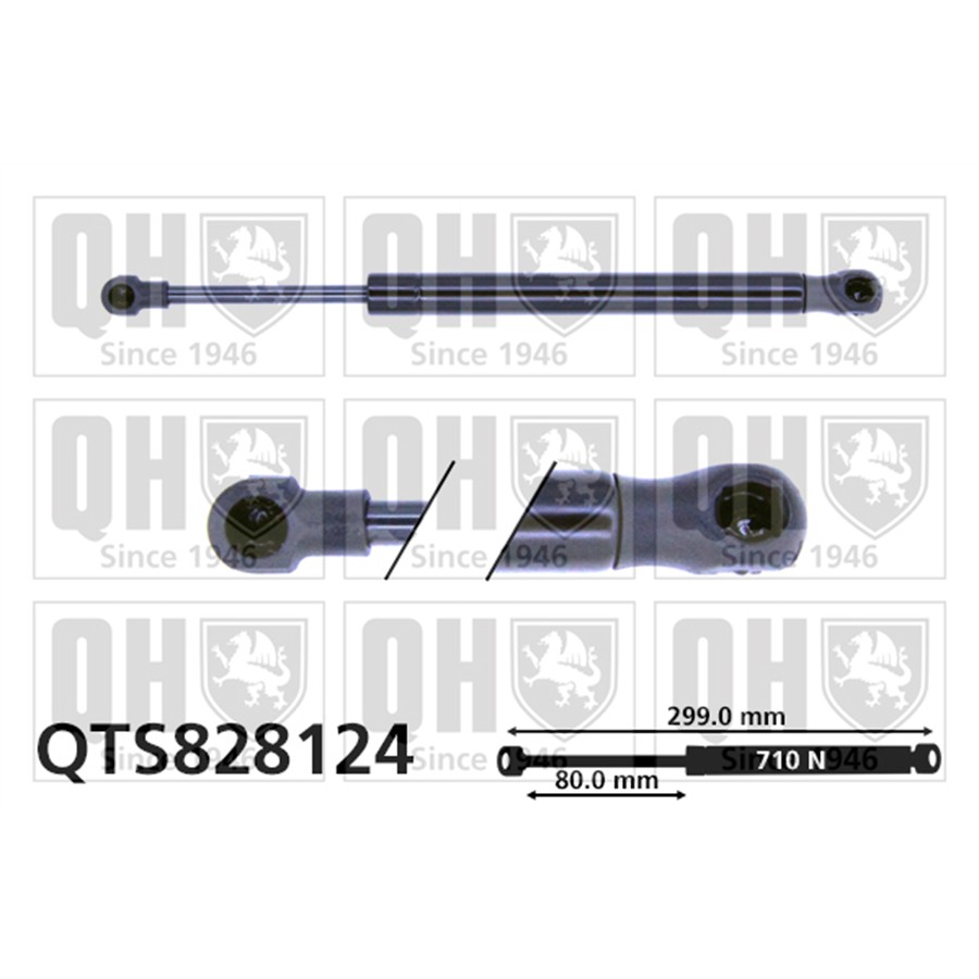 Vérin De Coffre Quinton Hazell Qts828124