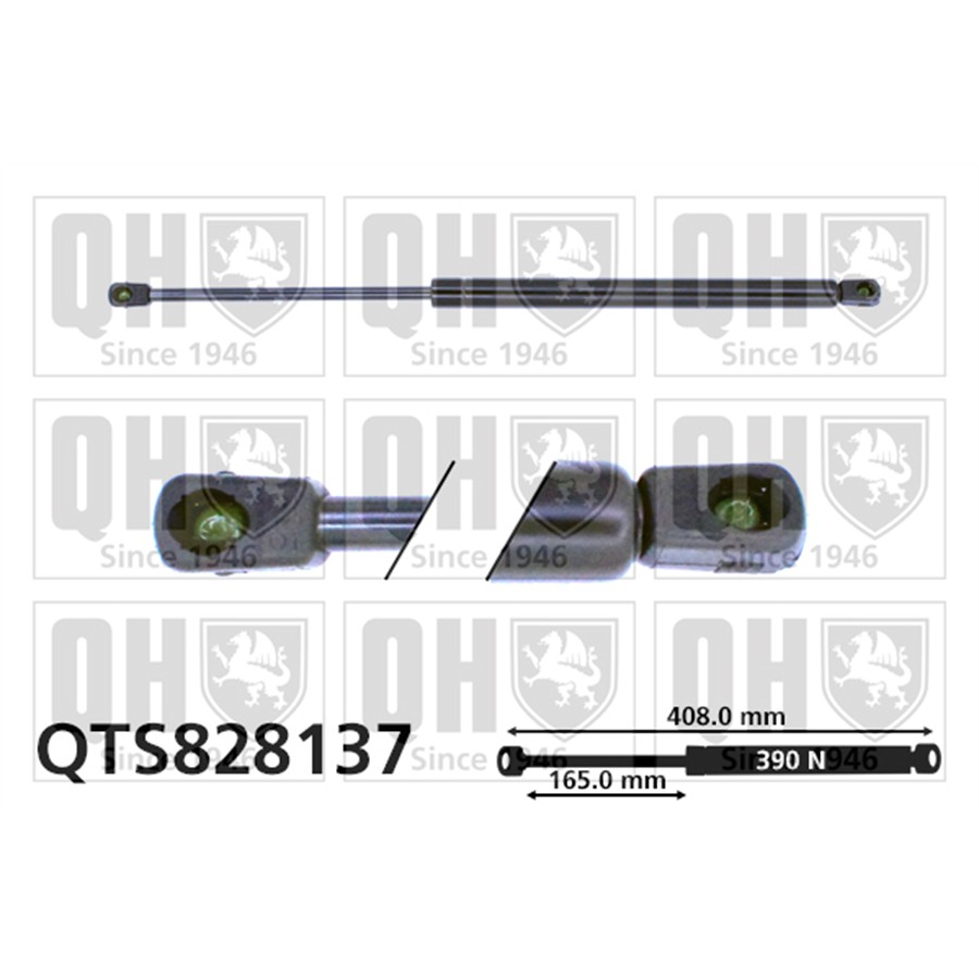 Vérin De Coffre Quinton Hazell Qts828137