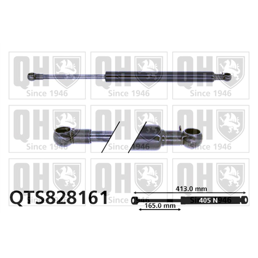 Vérin De Coffre Quinton Hazell Qts828161