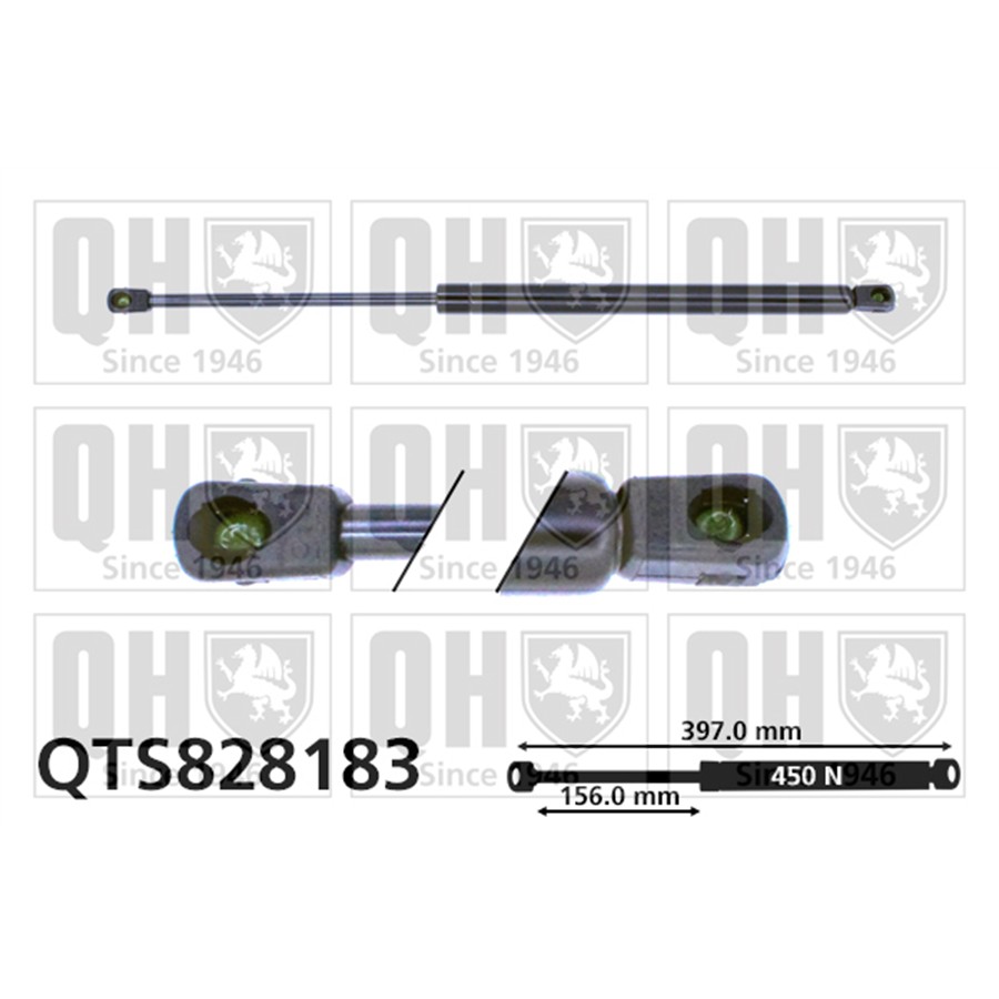 Vérin De Capot Quinton Hazell Qts828183