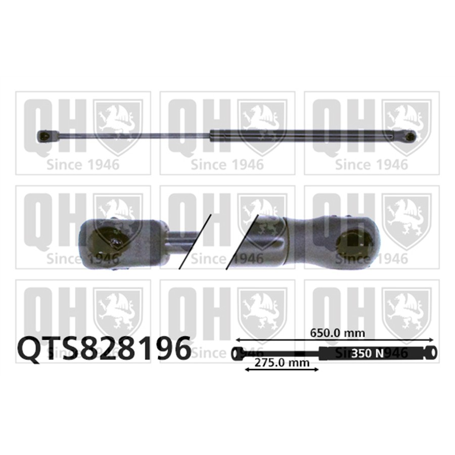 Vérin De Capot Quinton Hazell Qts828196
