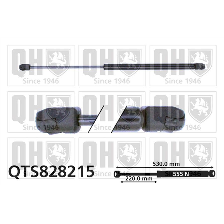 Vérin De Coffre Quinton Hazell Qts828215