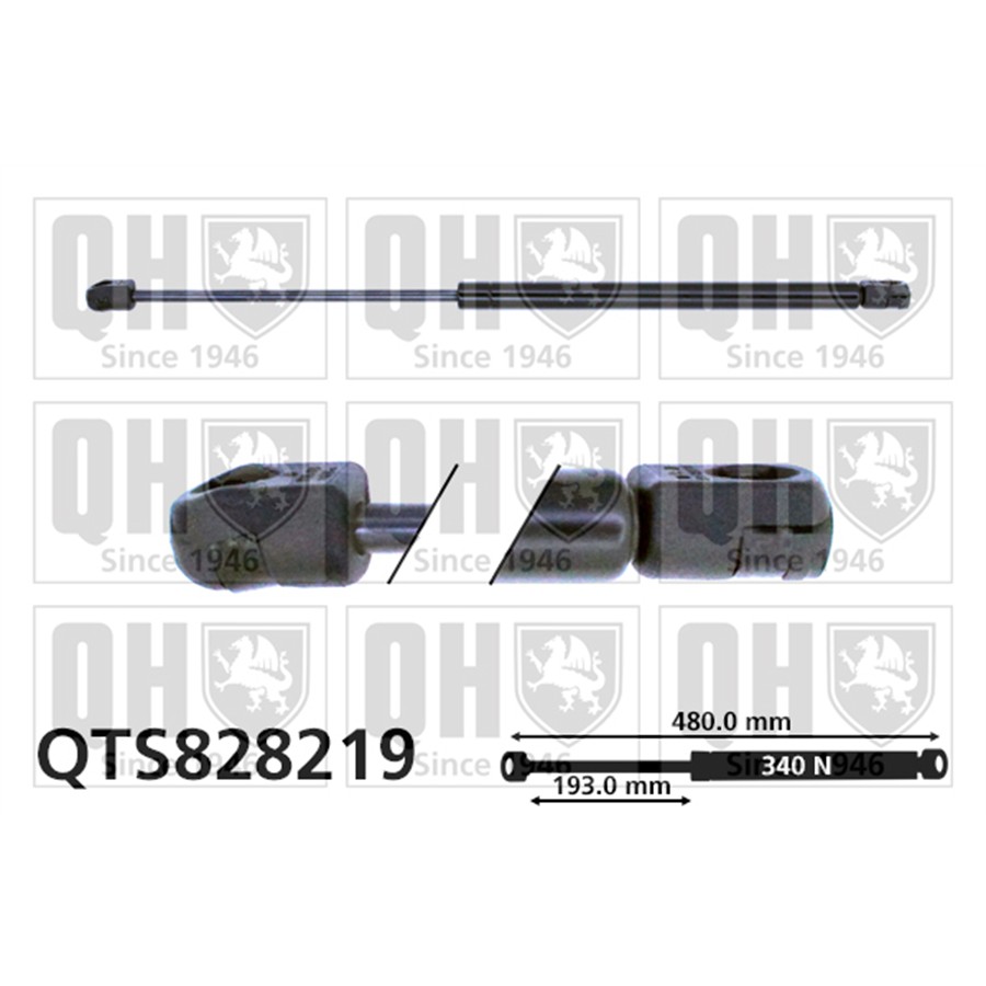 Vérin De Coffre Quinton Hazell Qts828219