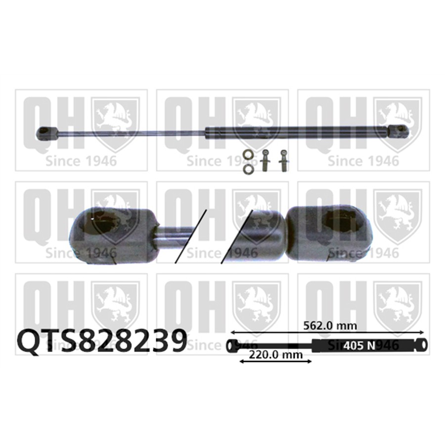 Vérin De Coffre Quinton Hazell Qts828239