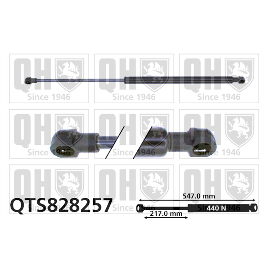 Vérin De Coffre Quinton Hazell Qts828257