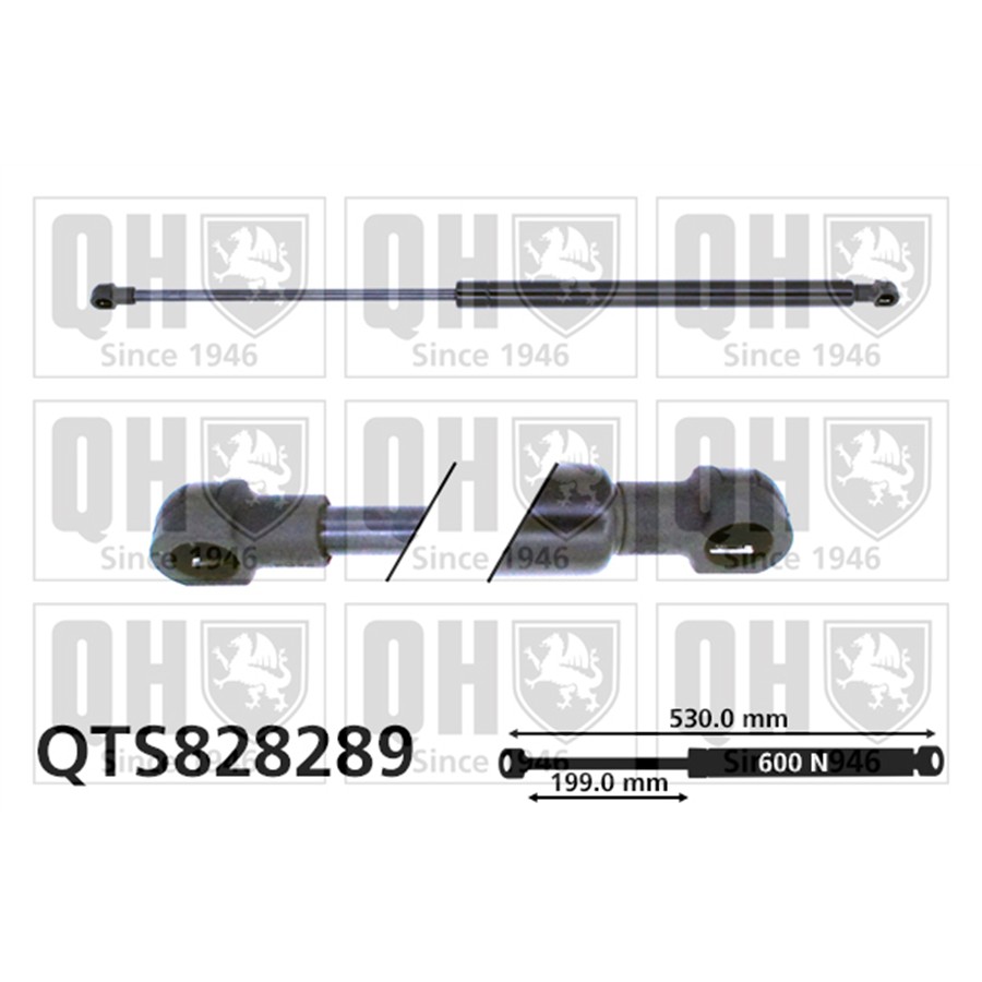 Vérin De Coffre Quinton Hazell Qts828289