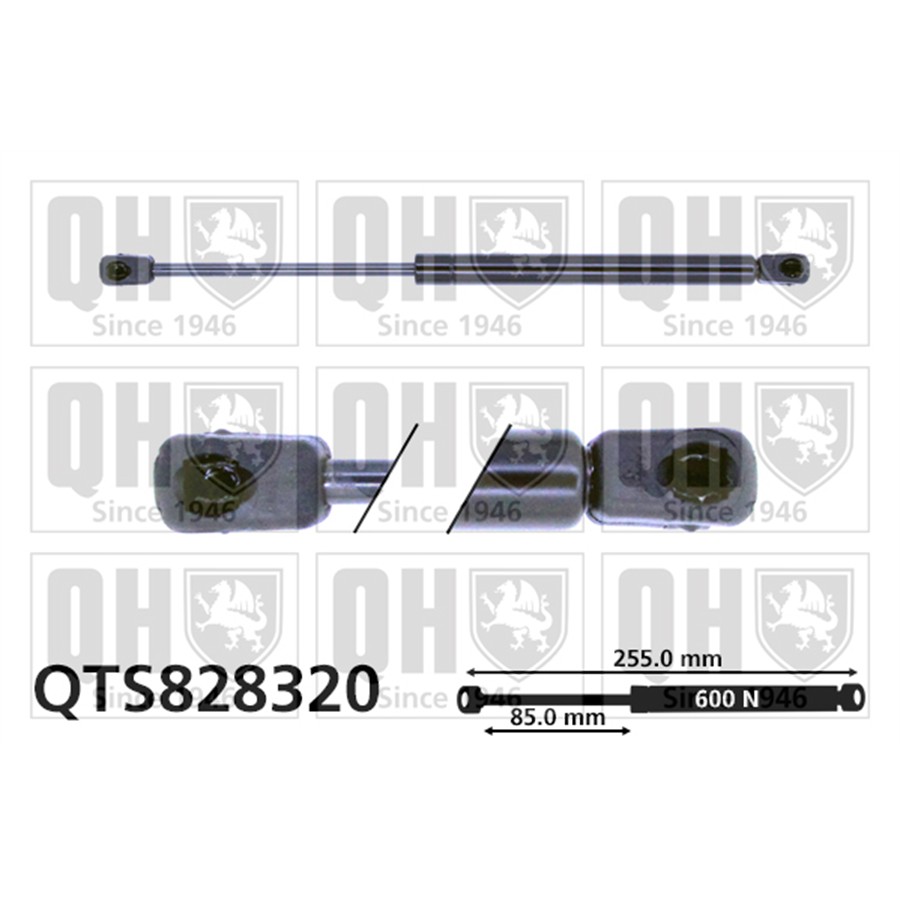 Vérin De Coffre Quinton Hazell Qts828320
