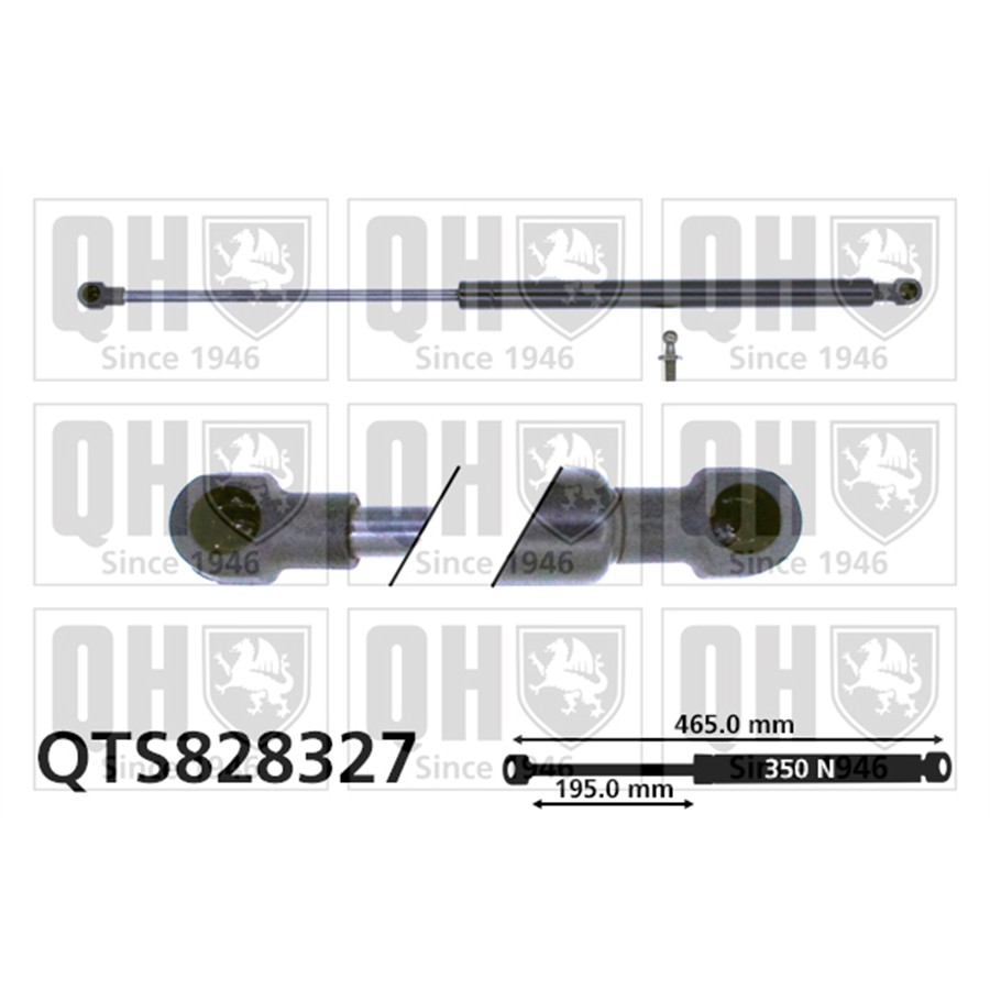 Vérin De Coffre Quinton Hazell Qts828327