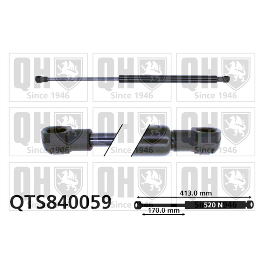Vérin De Coffre Quinton Hazell Qts840059