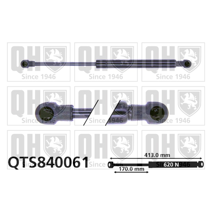 Vérin De Coffre Quinton Hazell Qts840061