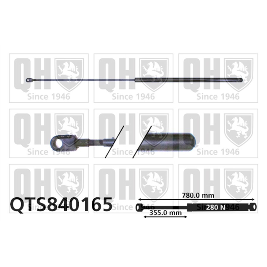 Vérin De Capot Quinton Hazell Qts840165