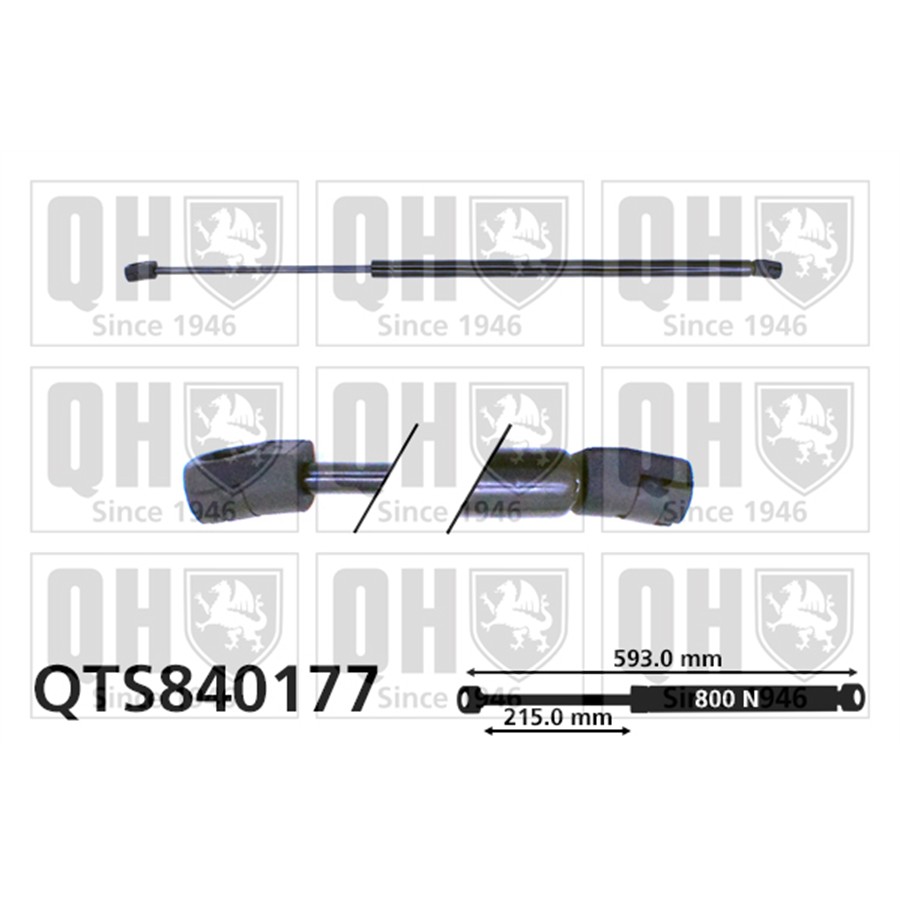 Vérin De Coffre Quinton Hazell Qts840177