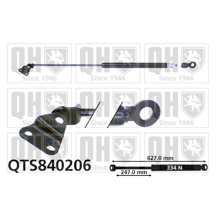 Vérin De Coffre Quinton Hazell Qts840206