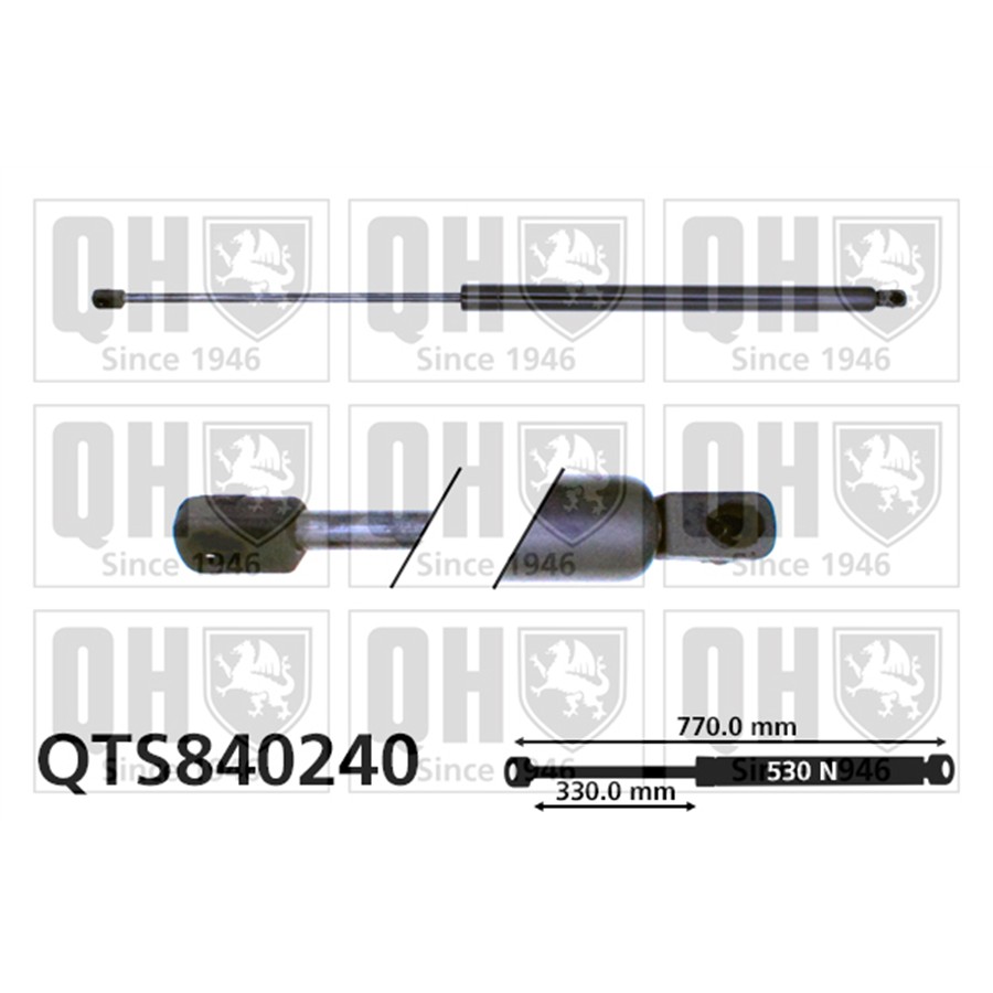 Vérin De Coffre Quinton Hazell Qts840240