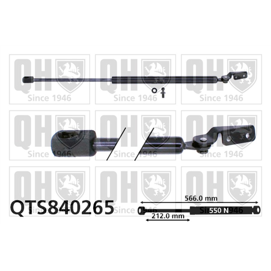 Vérin De Coffre Quinton Hazell Qts840265