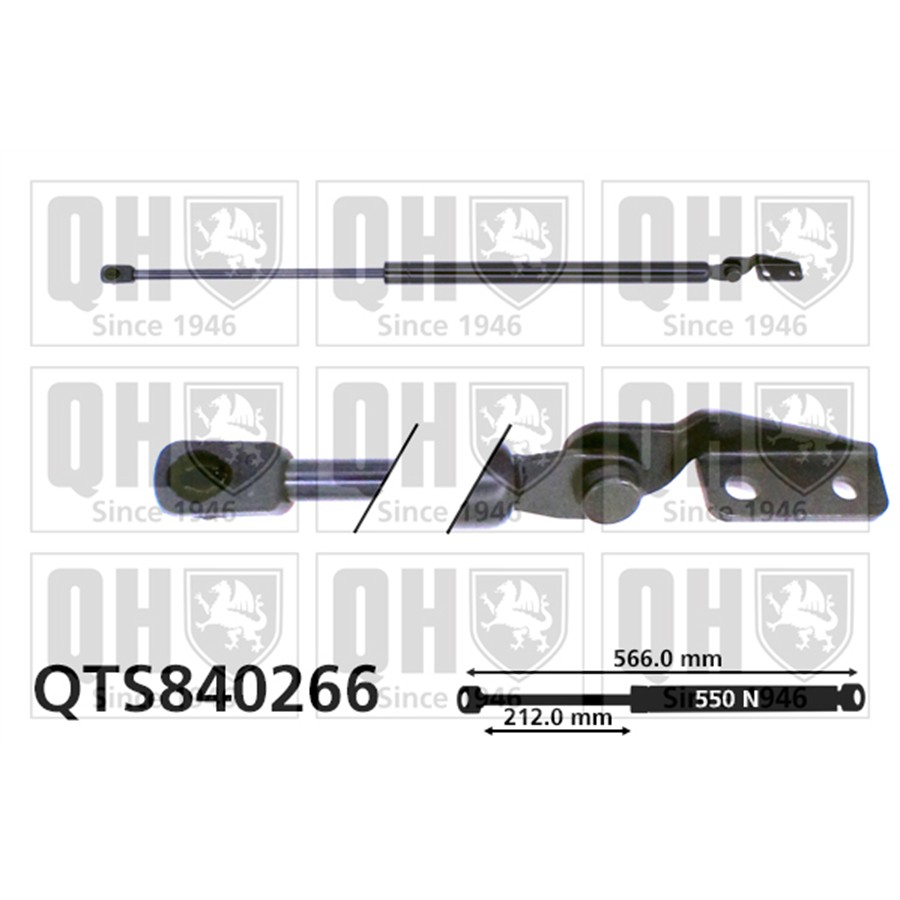 Vérin De Coffre Quinton Hazell Qts840266