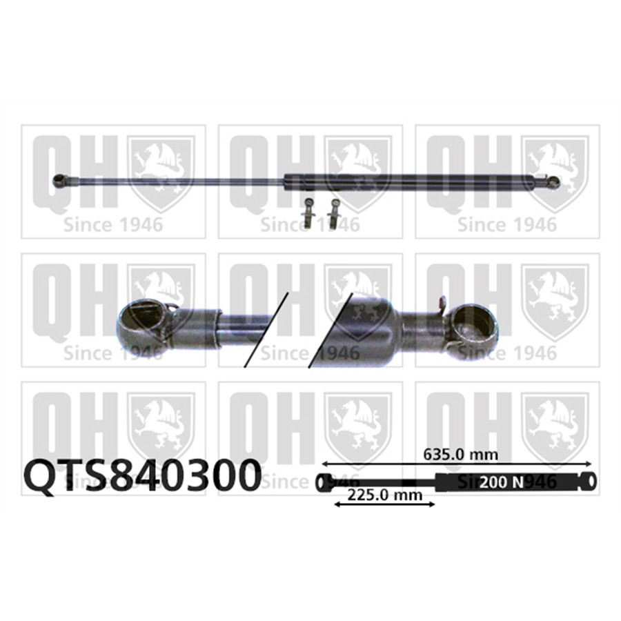 Vérin De Coffre Quinton Hazell Qts840300
