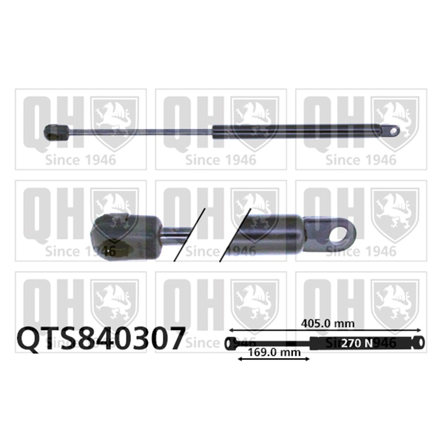 Vérin De Capot Quinton Hazell Qts840307