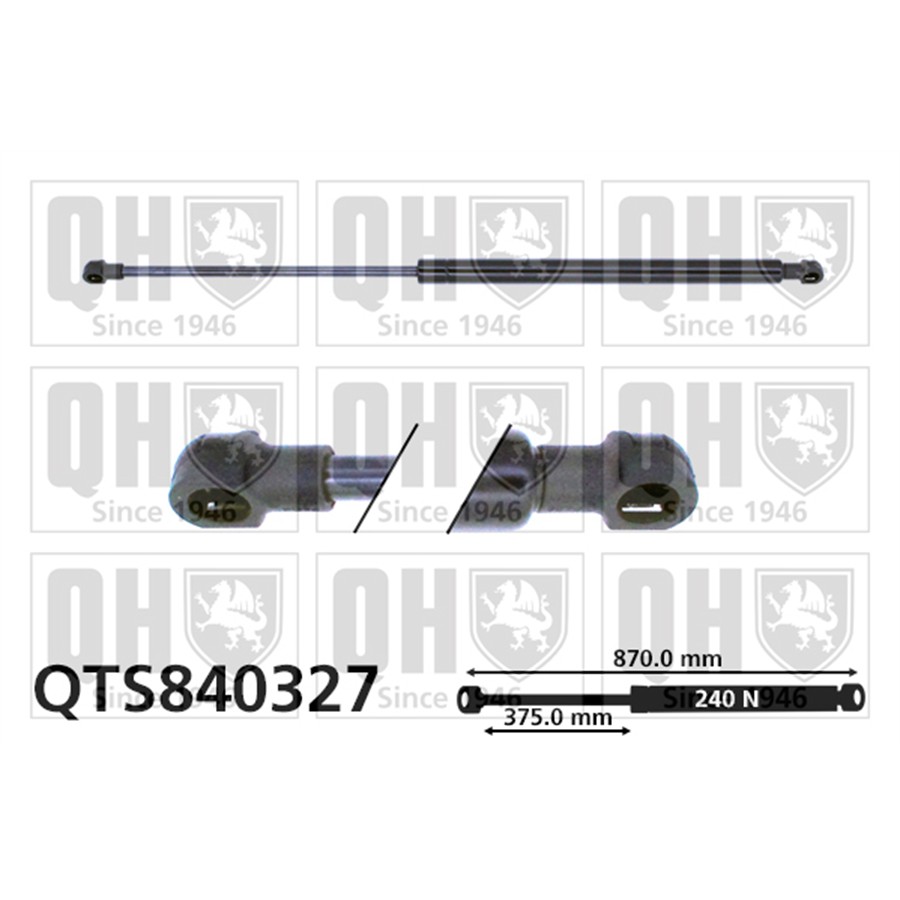 Vérin De Coffre Quinton Hazell Qts840327