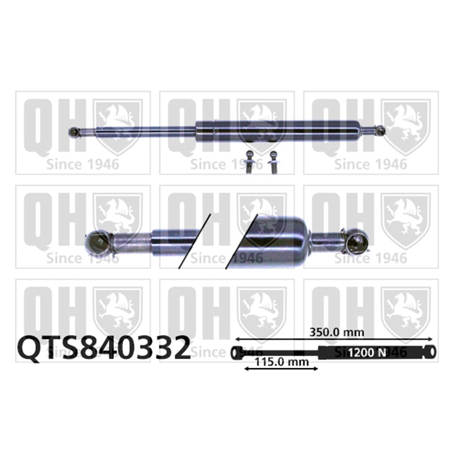 Vérin De Coffre Quinton Hazell Qts840332