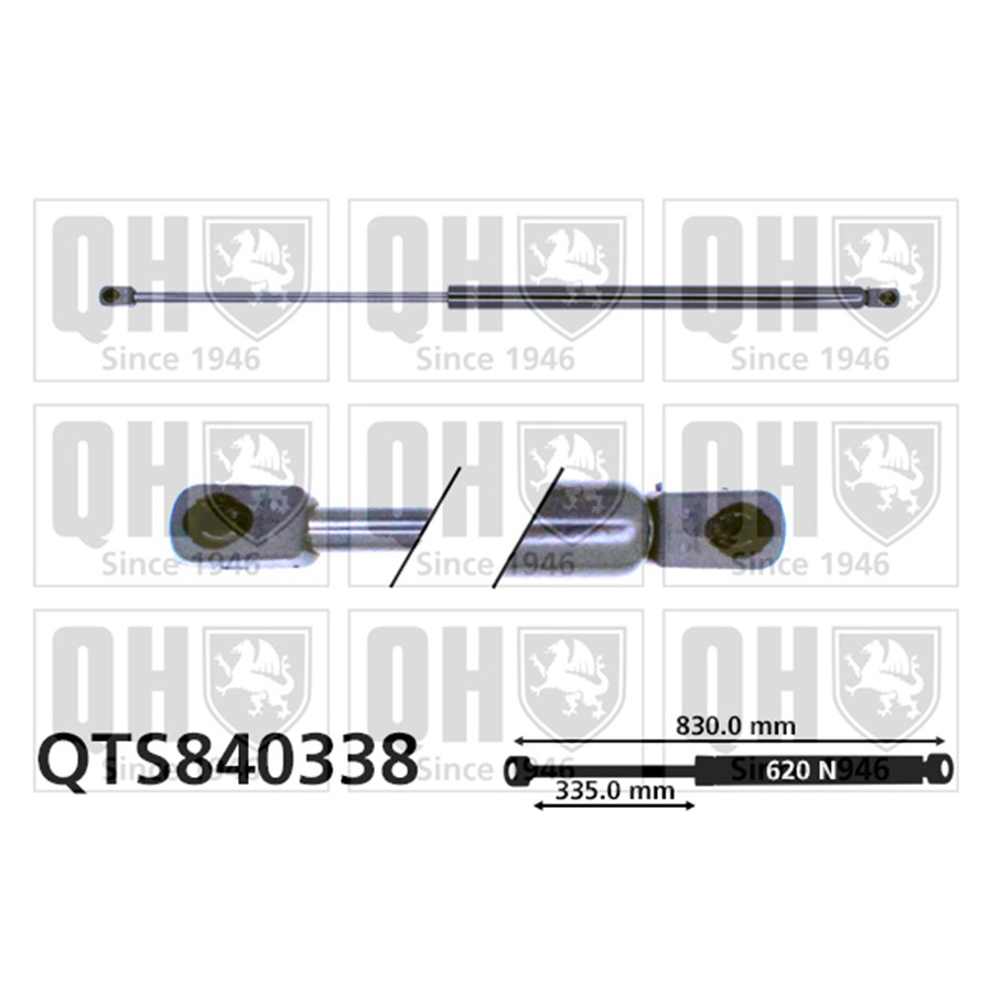 Vérin De Coffre Quinton Hazell Qts840338