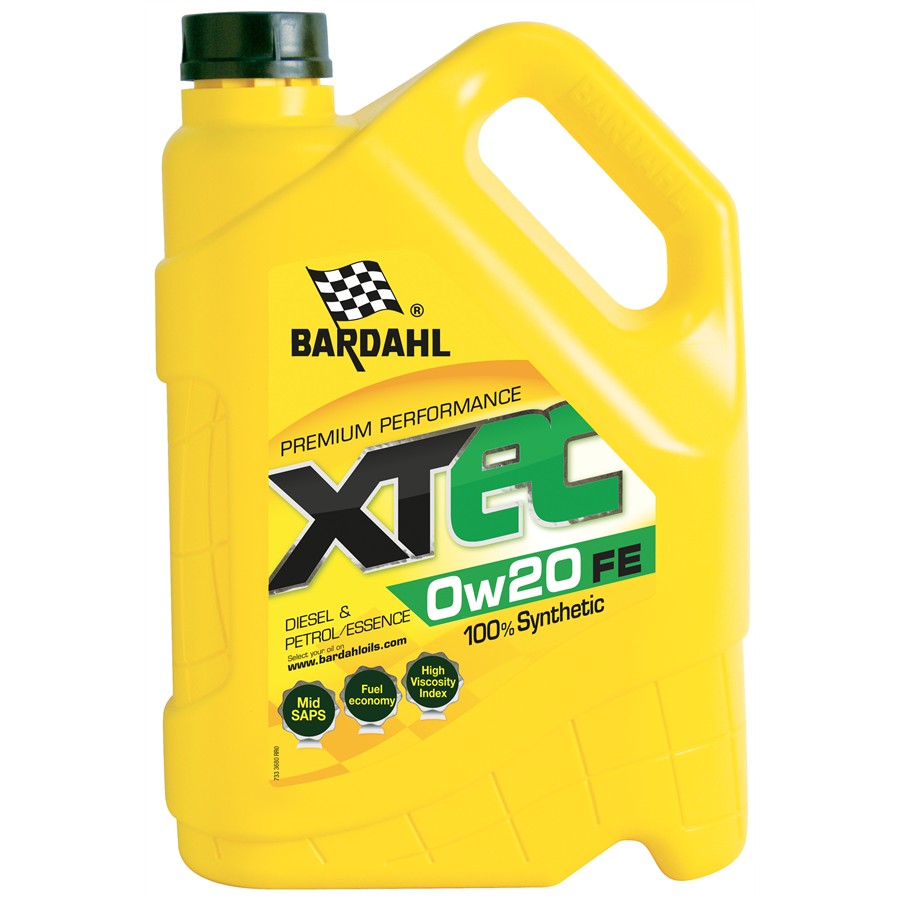 Huile moteur BARDAHL XTEC FE 0W20 Essence et Diesel 5 L Norauto.fr