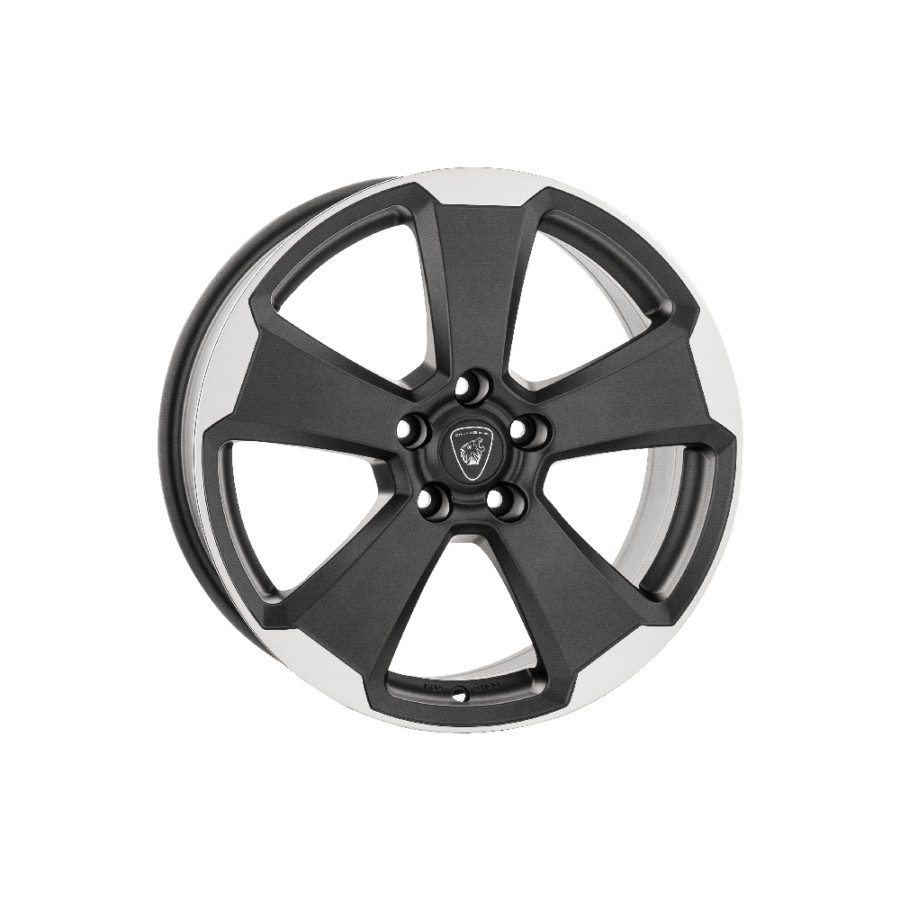 Jante Alu Aluett 87 - 16 Pouces - Graphite Face Mate Polie