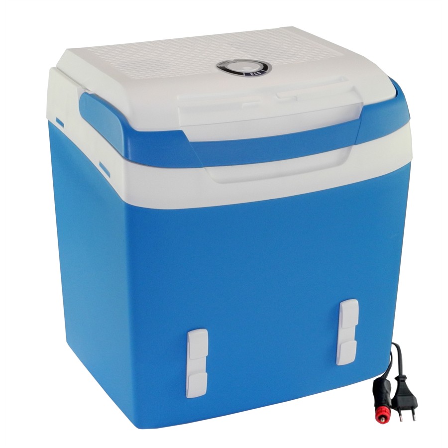 Glaciere portable electrique camping 24l 12v 220v refrigerateur voiture  frigo froid chaud
