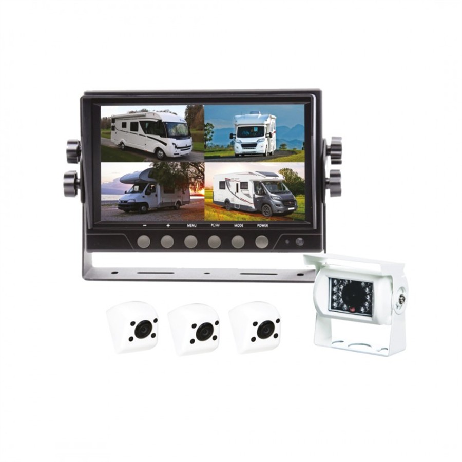 Caméra De Recul Beeper Rw4quad Pour Camion Et Camping-car
