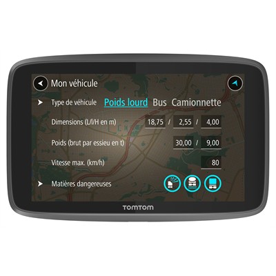 GPS Camion TOMTOM GO PROFESSIONAL 620 Europe 49 Pays - Norauto