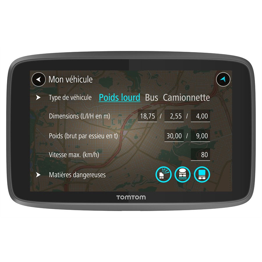 Gps Camion Tomtom Go Professional 620 Europe 49 Pays