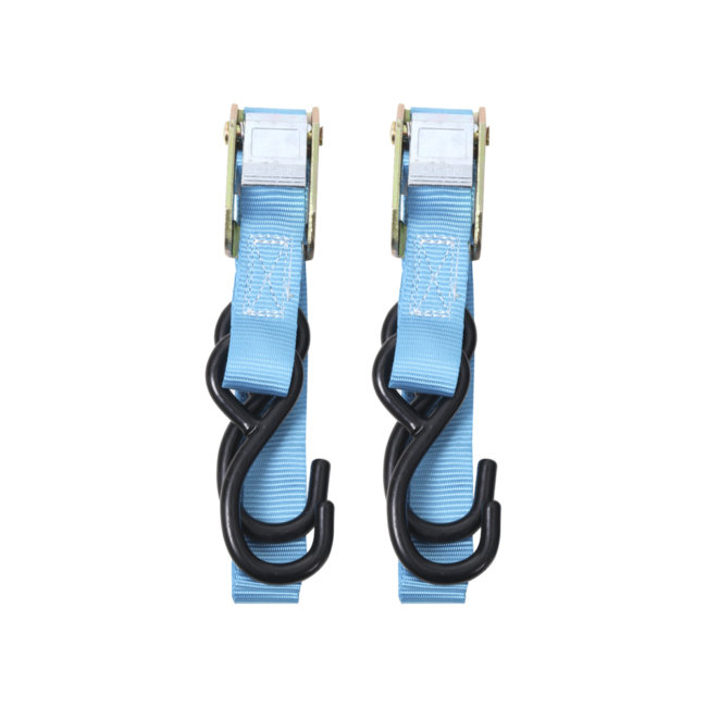 2 Sangles À Boucle Zamak Norauto Pour Moto 2,5 M
