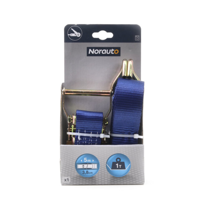 1 Sangle À Cliquet Avec Crochet Norauto 5 M