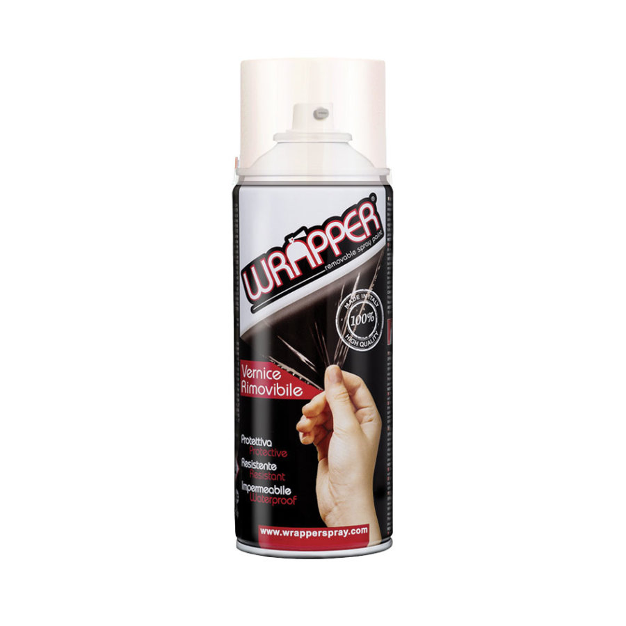 Bombe De Peinture Pelable Transparente Pour Jantes Wrapper 400 Ml