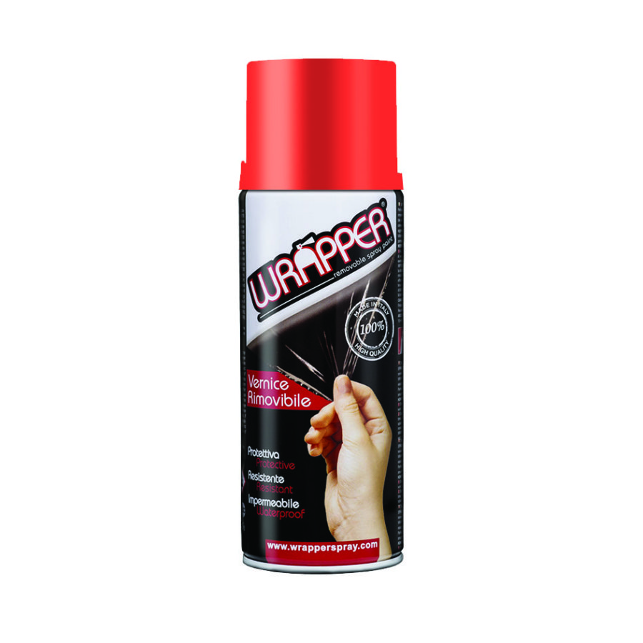 Bombe De Peinture Pelable Orange Pour Jantes Wrapper 400 Ml