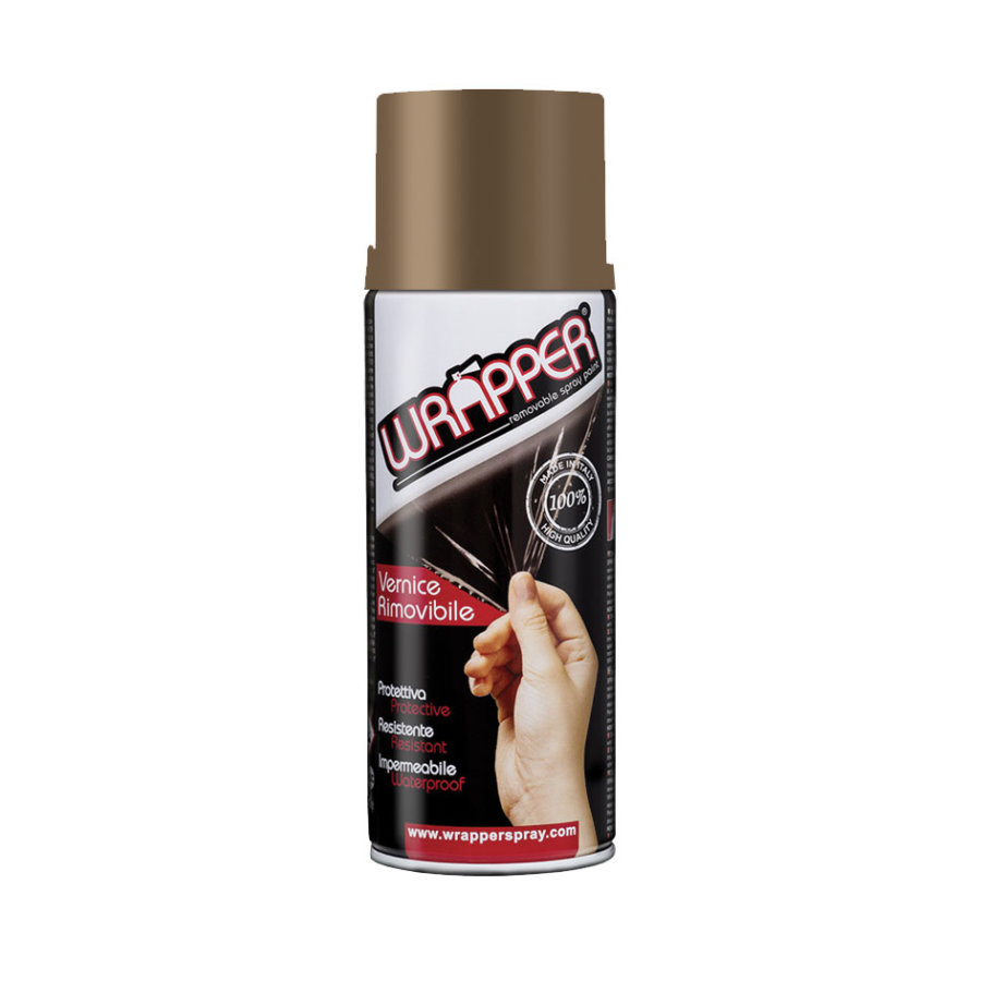 Bombe De Peinture Pelable Vert Kaki Olive Pour Jantes Wrapper 400 Ml