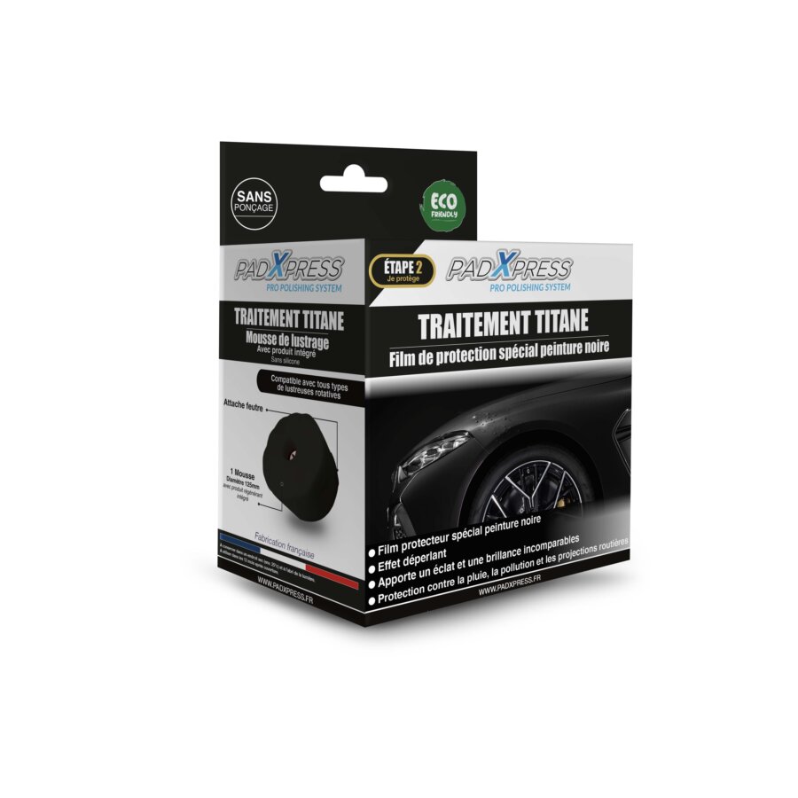 Traitement Titane Lustreur Padxpress Pour Carrosserie Foncée