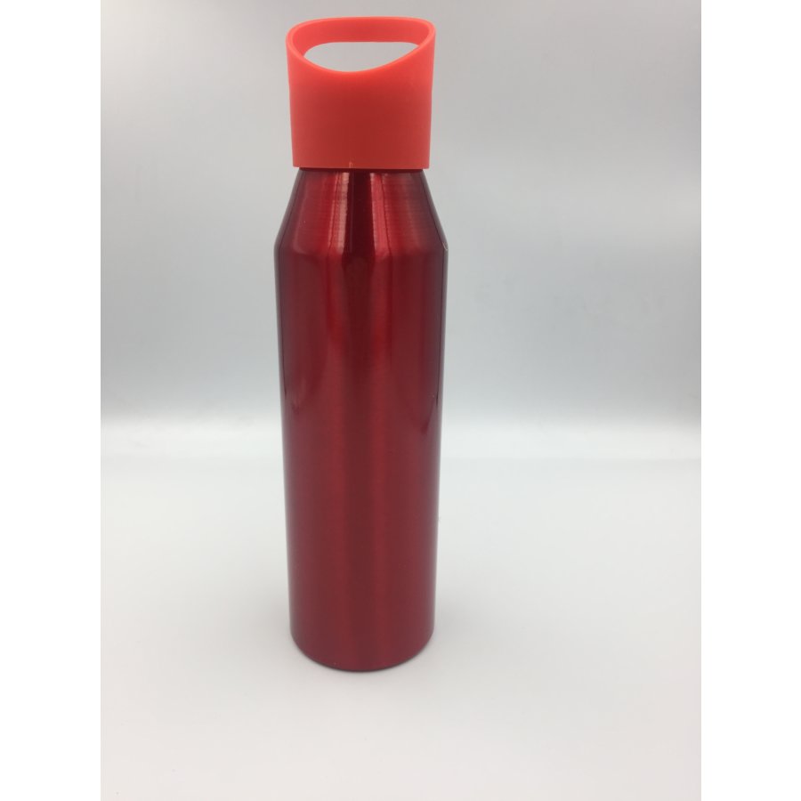 Gourde En Aluminium Rouge 650 Ml