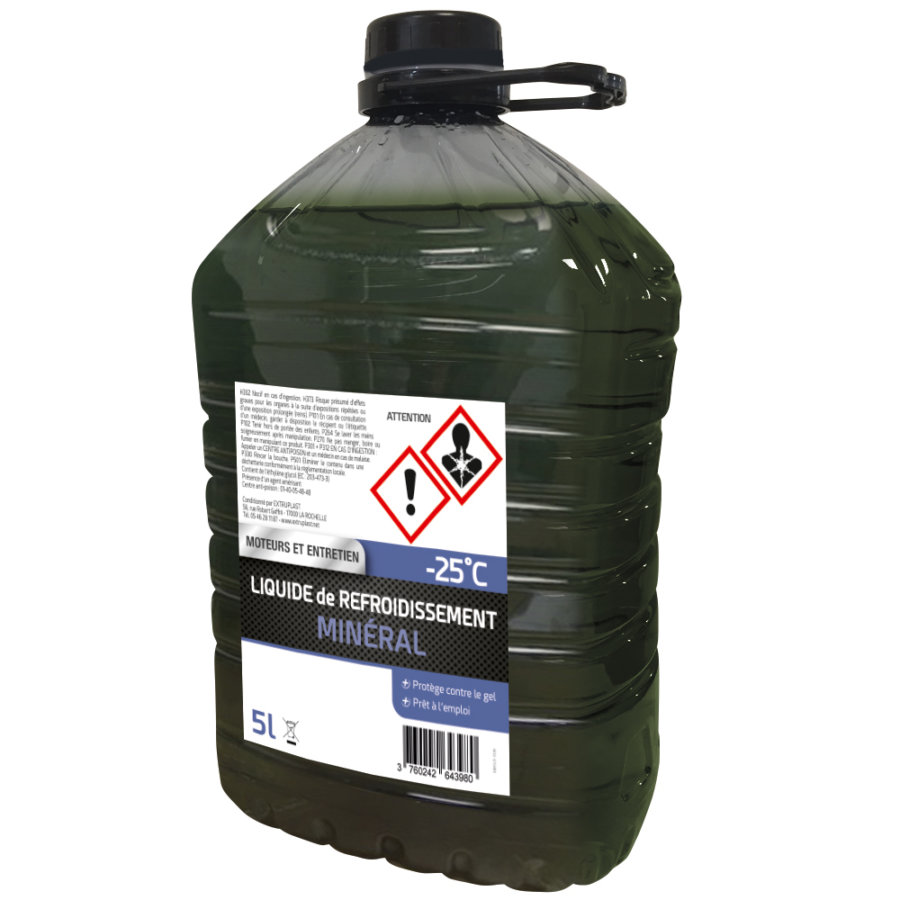Liquide de refroidissement universel 25°C 5 L Norauto.fr