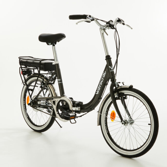 Velo Electrique Pliant Wayscral Takeaway E50 Noir Norauto Fr