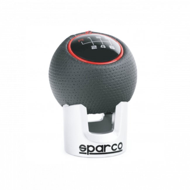 Pommeau De Vitesse Sparco Lazio, Noir / Rouge