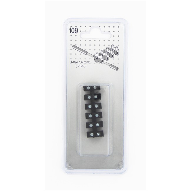 Barette Domino 12 Embouts 4 Mm² 20 A